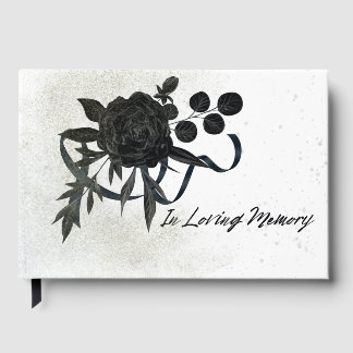 EN | In Loving Memory - Black Rose ゲストブック