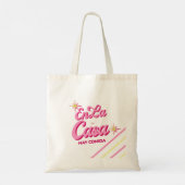 En La Casa Hay Comida Tote Bag | Funny Latina Mom  トートバッグ (裏面)