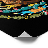 En Mexico Eagle Mexican Independence Day男性女性 ポスター (角)