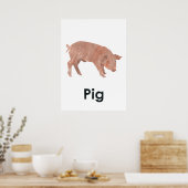 En - Pig ポスター (キッチン)