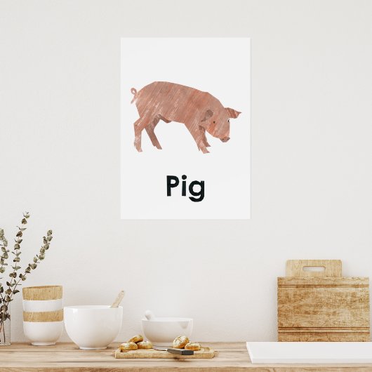 En - Pig ポスター (キッチン)