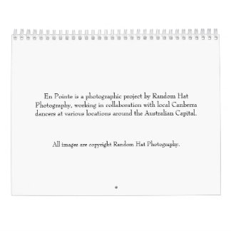 En Pointe カレンダー