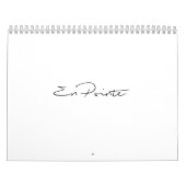 En Pointe カレンダー (カバー)