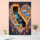 EN SOLIDARIDAD CON LOS ANGELES CALIFORNIA アクリルサイン (ウェディング)