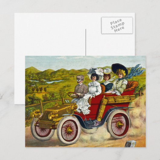 En Tour 1904 ポストカード (正面/裏面)