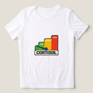 En Tri-matière Cortisone Risk Level Chart T-Shirt トライブレンドＴシャツ