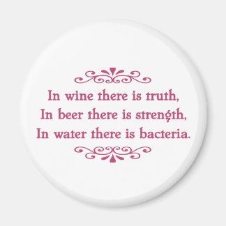 En Vino VERITAS -cf マグネット