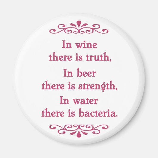 En Vino Veritas -cf-L マグネット (正面)