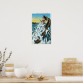 Enactment of the Legend of the White Canoe ポスター (キッチン)