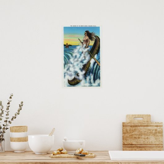 Enactment of the Legend of the White Canoe ポスター (キッチン)