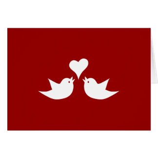 Enagementを結婚しているハートの愛鳥