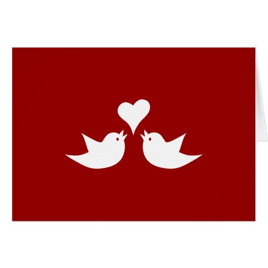 Enagementを結婚しているハートの愛鳥 (正面横)