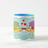 Enamorados de los erizos de Lindos. Erizo, erizo マグカップ (中央)