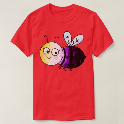 Enbee非バイナリビー Tシャツ (デザイン正面)