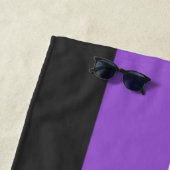 Enby (非バイナリプライド)フラグ ビーチタオル (インサイチュ)