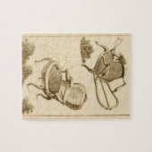 「Encからの椅子を、装飾するプロセス ジグソーパズル (横)