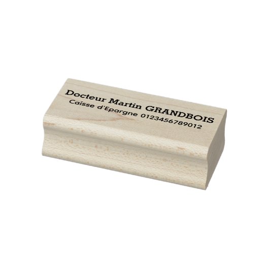 Encaissement de chèque ラバースタンプ (スタンプ)