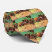 Encampment of Gypsies Caravans by Vincent van Gogh ネクタイ (ロール)