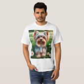 Encantador Yorkshire Terrier: Amor en Miniatura Tシャツ (正面フル)