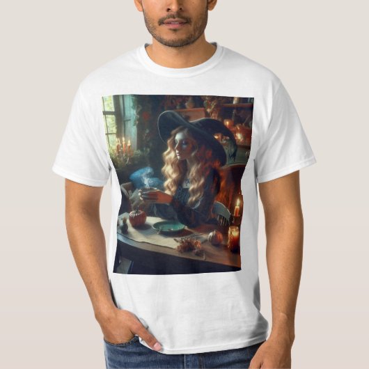 Encantadora Bruja y su Pócima Misteriosa Tシャツ (正面)