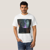 Encantamientos de la Noche: Diseño de Brujería Mís Tシャツ (正面フル)