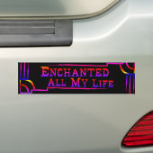 Enchanted All My Life BUMPER STICKER studio miiri バンパーステッカー (車上)
