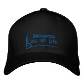 Enchanted All My Life TRUCKER HAT studio miiri 刺繍入りキャップ (正面)