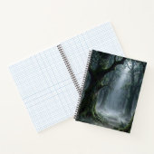 Enchanted Ancient Forest | Misty Woodland Sunlight ノートブック (内部)