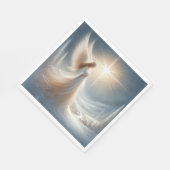 Enchanted Angel Christmas Party Paper Napkins スタンダードランチョンナプキン (角)