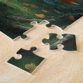 Enchanted Autumn Fairy Thanksgiving Fantasy Art ジグソーパズル (側面)