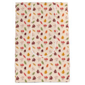 Enchanted Autumn Forest ミディアムペーパーバッグ (裏面)