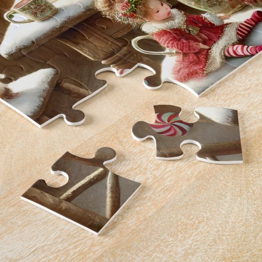 Enchanted Baking Fairy Christmas Kitchen ジグソーパズル (側面)