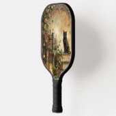 Enchanted Black Cat Library ピックルボールラケット (左)