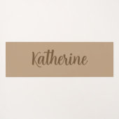 Enchanted Black Cat Library ヨガマット (裏面(横))