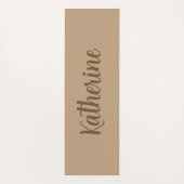 Enchanted Black Cat Library ヨガマット (裏面)