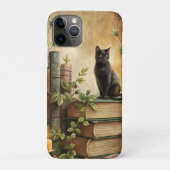 Enchanted Black Cat Library Case-Mate iPhoneケース (裏)