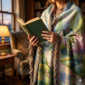 Enchanted Blossom Country Lane スローブランケット