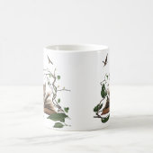 Enchanted Bookworm Kitten Coffee Mug  コーヒーマグカップ (中央)