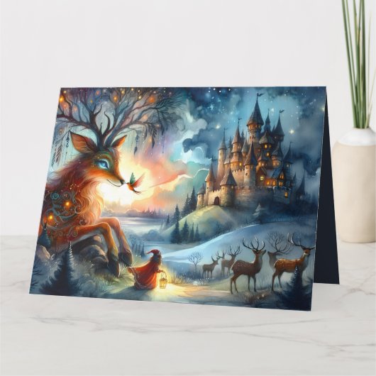 Enchanted Castle Winter Art カード (正面)