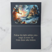 Enchanted Castle Winter Art カード (内部)