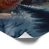 Enchanted Castle Winter Art ポスター (コーナー)