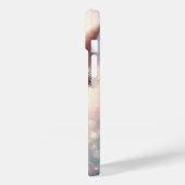 Enchanted Celestial Fawn Art Sparkling Galaxy Eyes Case-Mate iPhoneケース (裏面 / 左)