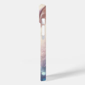 Enchanted Celestial Fawn Art Sparkling Galaxy Eyes Case-Mate iPhoneケース (裏面 / 左)