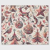 Enchanted Christmas Wrapping n6 ラッピングペーパー (フラット)