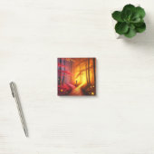 Enchanted Crossroads – Vibrant Autumn Forest Art P ポストイット (オフィス)