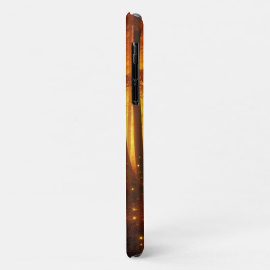 Enchanted Crossroads – Vibrant Autumn Forest Art P Case-Mate iPhoneケース (裏面/左)