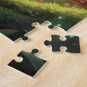 Enchanted Day Fairy Reading a Book Puzzle ジグソーパズル (側面)