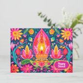 Enchanted Diwali Gardens card 招待状 (スタンド正面)