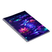 Enchanted Dragonfly Glow Notebook | 6.5x8.75” ノートブック (右側)