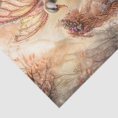 Enchanted Duck Fairy Girl Decoupage 薄葉紙 (詳細)